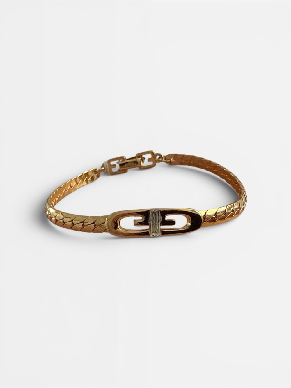 Givenchy Gold-Tone Twisted Link Bracelet - Picture 2 of 5